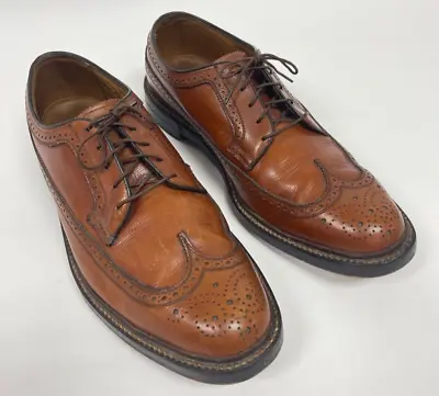$119.99 • Buy FLORSHEIM Imperial Kenmoor Brown Blucher 5 Nail V Cleat Shoes 12 D 93602