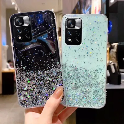 For Xiaomi 13T 11T 12T Redmi Note 12 11 9 Pro Glitter Soft Shockproof Case Cover • $6.70
