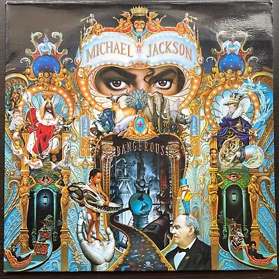 * X 3 Lp Nm *dangerous Michael Jackson “ Colombia Rare Press “ Bad / Thriller • $400