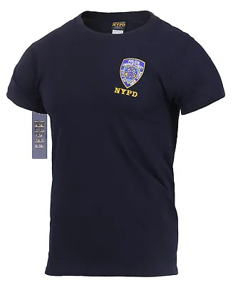 £29.99 • Buy Officially Licensed Embroidered NYPD T-Shirt. UK Seller. Genuine New York Police