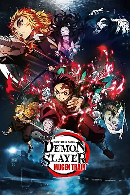 Demon Slayer Mugen Train Arc Tengen Uzui Poster 15x22 Tanjiro Rengoku Nezuko • $14.99