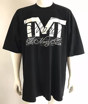 TMT The Money Team Mens Official Ringside T Shirt Mayweather Black White 4XL (c) • $20