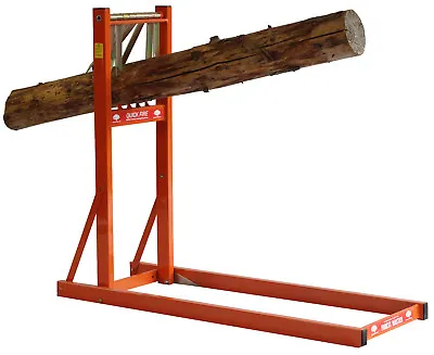 £84.90 • Buy FOREST MASTER QSH Quickfire Log Sawhorse Rapid Load And Release Secure Grip