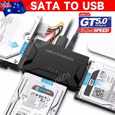 For Zilkee Ultra Recovery Converter USB3.0 To SATA/IDE Hard-drive Disk Adapter • $29.45