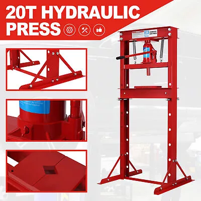 20Ton Hydraulic Shop Press Floor Shop Equipment Jack Stand H Frame • $285.99