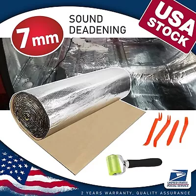 For Car Trunk Lid Trunk Room Engines 1Mx2.4M Insulation Thermal Noise Proof Mat • $32.99