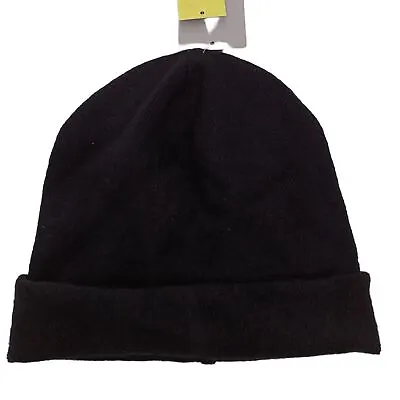 Zara Women's Hat M Black Acrylic With Polyester Beanie • £7.50