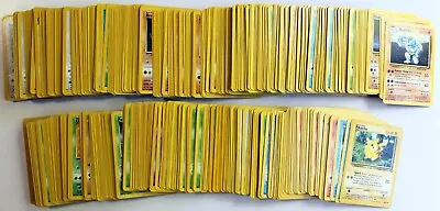 $225 • Buy Lot Of 500+ Vintage Pokemon Cards, Pikachu,  WOTC