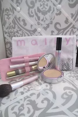 Mally Cosmetic Bag Includes 7pc Makeup Set Unboxed • $49.51