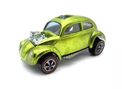 $95 • Buy 1968-70 Vintage Hot Wheels Redline Custom Volkswagen Lime Original