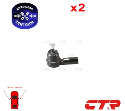 2pcs Track Rod Head Ctr Ce0395 For Mitsubishi Proton 2 Pcs • $36.81