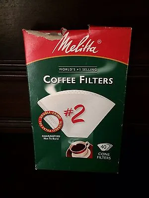 Melitta #2 Coffee Filters 30 Filters • $1.99