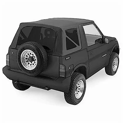 1988-1994 Suzuki Sidekick Geo Tracker Soft Top Black With Tinted Windows  • $198.99