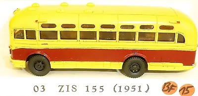 03 Ziss 155 Resin Bus Red Cream V&V H0 1:87 BF15 Å • $247.32