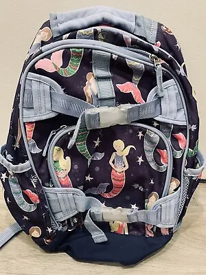 Pottery Barn Kids Mackenzie Backpack Small Mermaid Theme Blue • $20