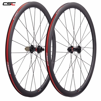 $342.40 • Buy Disc Brake Wheels 700C Novatec Hub Gravel Bike Cyclocross Carbon Wheelset 38mm