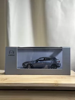 1/43 Mazda 3 Hatchback Model Car-Machine Gray Metallic • $135