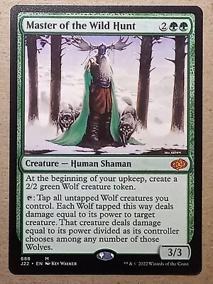 MTG Card - Master Of The Wild Hunt - Mythic - Jumpstart 2022 - NM • $2.91