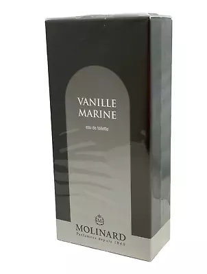 Molinard Vanille Marine Eau De Toilette 3.3fl.oz./100ml New In Box & Sealed • $200.95