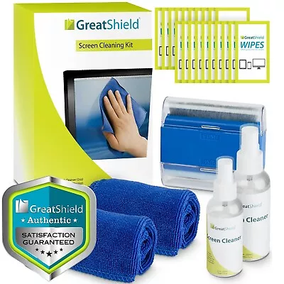 6in1 Screen Cleaning Kit Cloth Wipe Brush TV Tablet Laptop Computer Lens Cleaner • $12.99