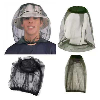 Outdoor Fishing Cap Anti Mosquito Insect Hat Fishing Hat Bug Mesh Head Net F_`h • $6.86