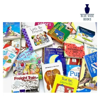 Lot Of 20 Board Books For Toddlers Assorted Bedtime Stories Fun Library - GOOD • $22