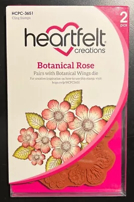 NEW - Heartfelt Creations   Botanical Rose collagecut Mat2Bpoppieschoose • $19.99