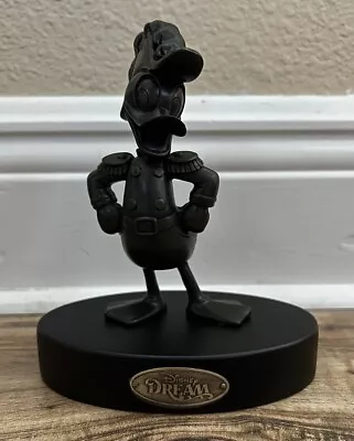 New DCL Disney Cruise Line DREAM Admiral DONALD DUCK Figure BRONZE Look STATUE • $159.95