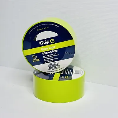 IQuip 30-day ENVO Masking Tape 2 X Rolls 48mm X 50m UV Resistant Waterproof • $27