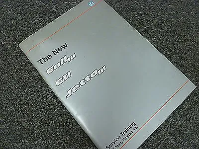 1997 1998 1999 Volkswagen VW Golf GTI Jetta Shop Service Repair Training Manual • $46.90