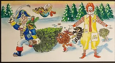 1989-1990 Holiday Season McDonald's Original Advertising Campaign Art Pen&Wash • $195