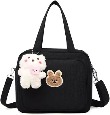 Diaper Storage Bag Tote For Baby Girl Quilted Cotton Mommy Bag Baby Diaper Bag • £12.99