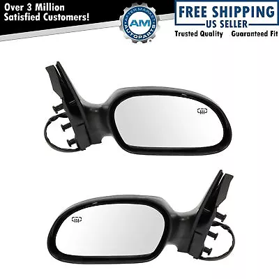 Fixed Heated Power Textured Door Mirror Pair Set For Taurus Sable • $56.32