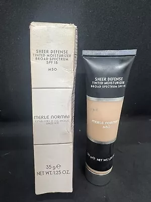 Merle Norman Sheer Defense Tinted Moisturizer SPF 15 SHADE M50 • $30