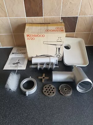 Kenwood Mincer Attachment A720 For Kenwood Chef Boxed Excellent Condition • £20