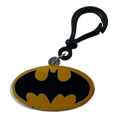 Batman Yellow And Black Logo Symbol Keychain • $4.24