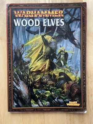£12 • Buy Warhammer Armies Book – Wood Elves – games Workshop – 2005