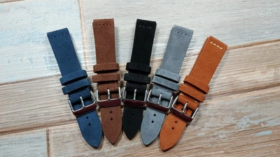 £9.99 • Buy  The Suede  Premium Suede Leather Watch Strap. VARIOUS COLOURS AND SIZES.