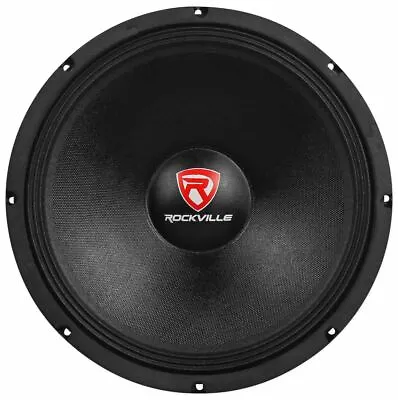 Rockville RVP15W4 1000 Watt 15  Raw DJ Subwoofer 4 Ohm Sub Woofer 51OZ Magnet • $64.95