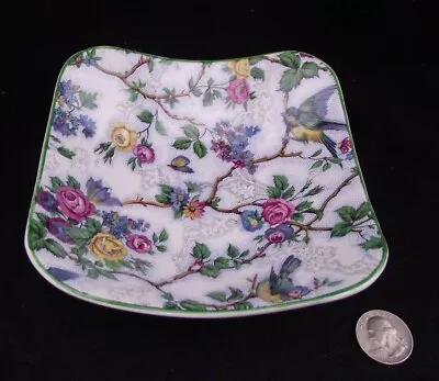 $14.55 • Buy Midwinter Chintz Lorna Doone Square Dish 