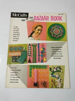 RARE 1969 McCalls Step By Step BAZAAR BOOK Crafts Planning Party Large Or Small • $18.62