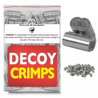 DecoyPro 110 Decoy Crimps For Duck Decoys & Goose Decoys – Decoy Line Crimps • $22.89