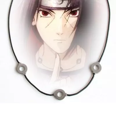 Anime Naruto: Uchiha Itachi Necklace Cosplay Costume Prop Pendant Gift • £4.99