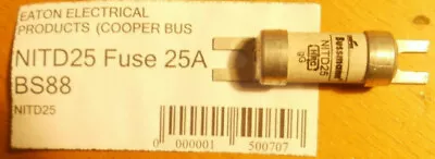£3.99 • Buy Bussman BS88 NITD25 Fuse (S4B)