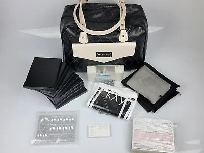 Lot Of Mary Kay Consultant Bag Organizer With Mirror Trays And Supplies  • $60