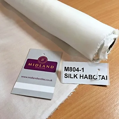 $13.20 • Buy White 100% Silk Habotai Lightweight Used For Lining, Silk Paintings 36  M804