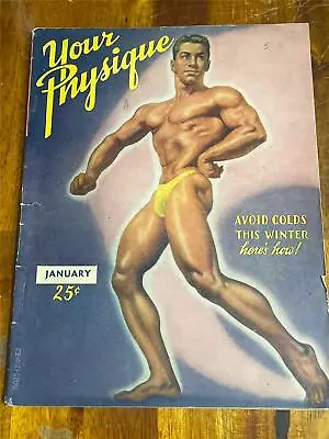 YOUR PHYSIQUE Bodybuilding Muscle Magazine DAN LURIE 1-47 • $29.99