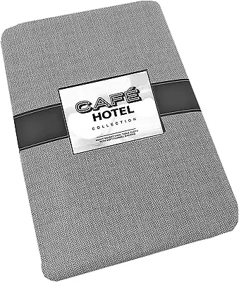 Cafe Hotel Linen Look Solid Color Heavy 4 Gauge Vinyl Flannel Backed Tablecloth • $29.61