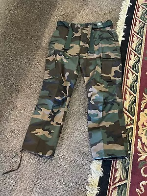Regal Wear Men’s  Tactical Cargo Pants - Green Camoflauge 42x32- NWT • $32
