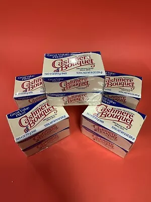 Cashmere Bouquet Soap Bars Lot Of 10 4oz Sealed Discontinued Vintage - NOS • $120